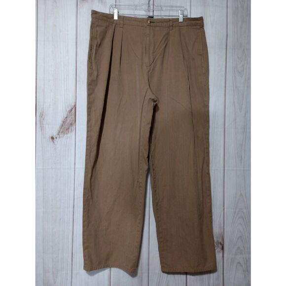 Tommy Hilfiger Pants‎ Men's 40 32 Khakis Tan Uniform - Picture 1 of 8